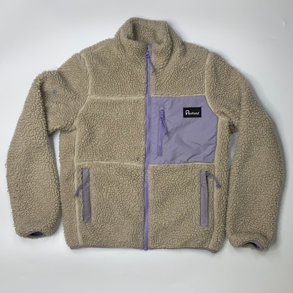 Madewell Penfield Mattawa Sherpa Fleece Jacket XS - Picture 1 of 13